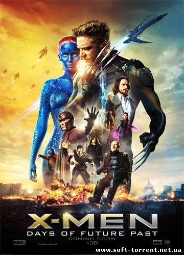 Установить Люди Икс: Дни минувшего будущего / X-Men: Days of Future Past (2014) WEB-DLRip | Чистый звук